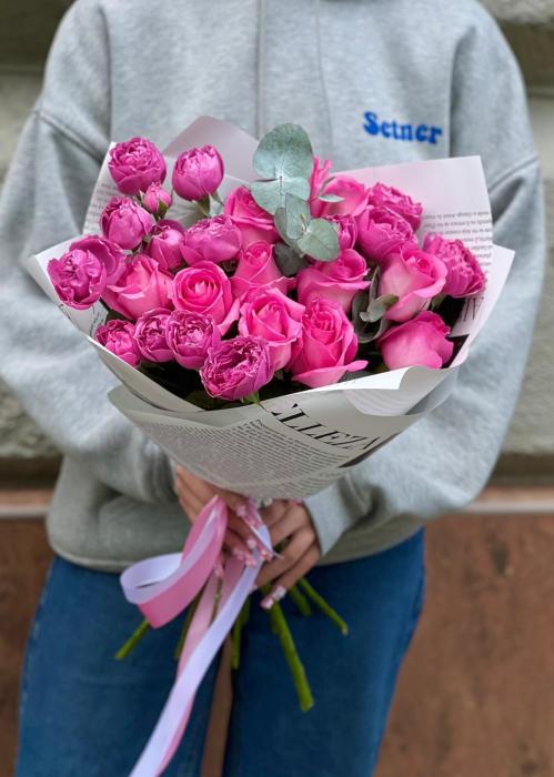 Букет «Pink cream»